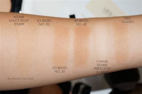 chanel evening beige|Chanel les beiges colour chart.